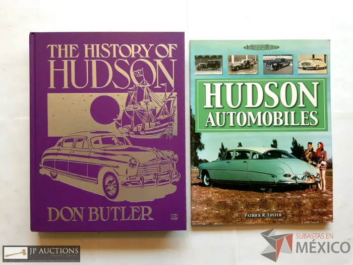 Lote 121 - Lote de 2 libros : HUDSON AUTOMOBILES. A Illustrated History, Autor Patrick R. Foster, Ed. Iconografix, 126 paginas.  THE HISTORY OF HUDSON por Don Butler, MBI Publishing, 1992, pasta dura, 336 paginas - Imagen 5