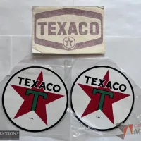 Lote 016 - TEXACO: Lote de 3 stickers