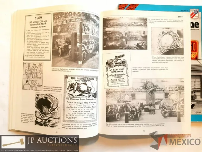 Lote 064 - 2 obras WORL'S GREATEST AUTO SHOW: Celebrating a Century in Chicago, Ed. Krauser, 304 pages, SHOW TIME (22nD Special Collector Issue) Magazine, a publication of the American Truck Historical Society, 2015. - Imagen 2