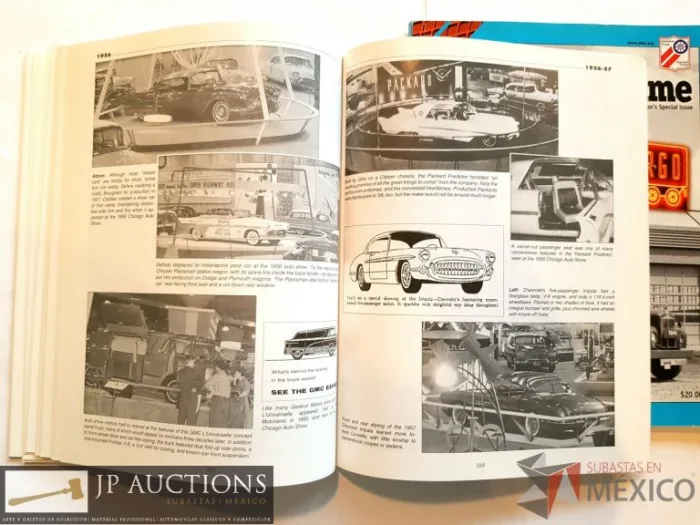 Lote 064 - 2 obras WORL'S GREATEST AUTO SHOW: Celebrating a Century in Chicago, Ed. Krauser, 304 pages, SHOW TIME (22nD Special Collector Issue) Magazine, a publication of the American Truck Historical Society, 2015. - Imagen 3