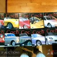 Lote 070 - Colección completa de COCHES DE ENSUENGO, 10 Tomos, Ed. Ceac, 2005, pasta dura