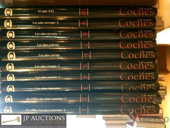 Lote 070 - Colección completa de COCHES DE ENSUENGO, 10 Tomos, Ed. Ceac, 2005, pasta dura - Imagen 6