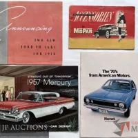 Lote 009 - Lote de varias brochures: HORNET (1970), CHAMPION COMMANDER AND LAND CRUISERS (1950), MERCURY (1957), FORD (1938), ROUTE 66, ACCESORIOS MOPAR - Imagen 8