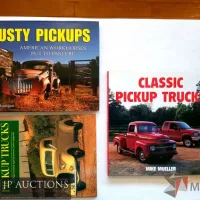 Lote 093 - Lote de 3 libros  THE HEMMINGS BOOK OF PICK UP TRUCKS, 120 paginas  RUSTY PICKUPS : American Workhouses put to pasture, Autor Michael Harrington, 2011, 140 paginas, pasta dura,  CLASSIC PICK UP TRUCKS, - Imagen 6