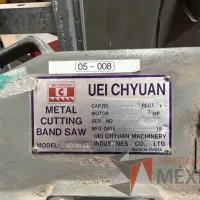 Lote 013 - Metal Band Saw  UEI CHYUAN, Modelo: UC-18OA - Imagen 19