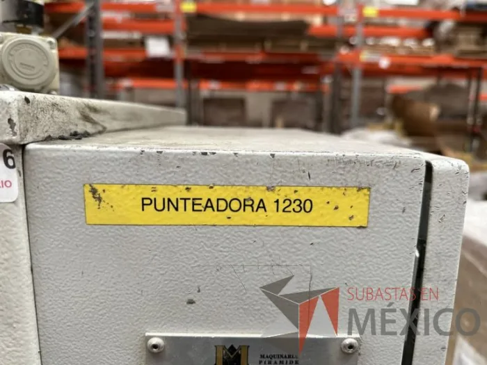 Lote 005 - Punteadora, Marca: Maquinaria Piramide - Imagen 10