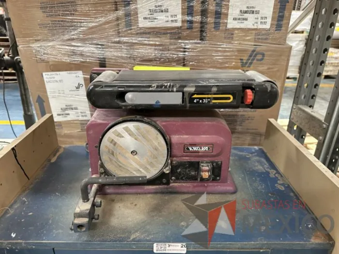 Lote 020 - Lijadora de banda y disco KNO VA, Marca: KN BD-46A - Imagen 3