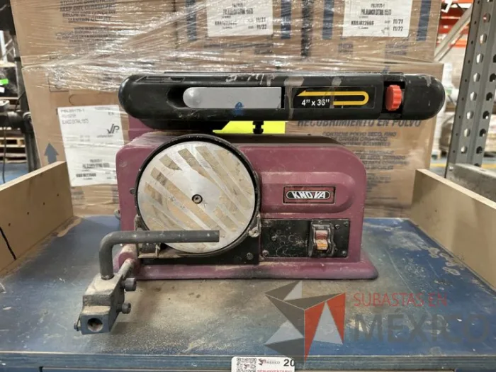 Lote 020 - Lijadora de banda y disco KNO VA, Marca: KN BD-46A - Imagen 4