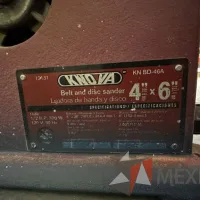 Lote 020 - Lijadora de banda y disco KNO VA, Marca: KN BD-46A - Imagen 10