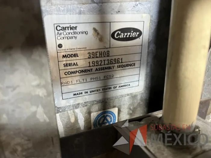 Lote 002 - Serpentin Carrier, Modelo: 39EH08 - Imagen 7