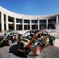 Lote 013 - Volkswagen Sedan 1994 “Vocho Teotihuacano” - Decorado con más de 19,800 Piedras Semipreciosas de Ocho tipos distintos, entre ellas Obsidiana, Jade y Venturina - Imagen 20