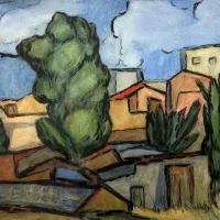 Lote 015 - Alfredo Zalce - Sin Título - Acuarela y gouache