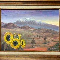 Lote 024 - José Albarrán C. - Sin Título - Óleo sobre tela - Imagen 2