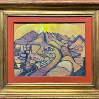 Lote 022 - Guillermo Ceniceros - Símbolos - Óleo sobre tela - Imagen 2