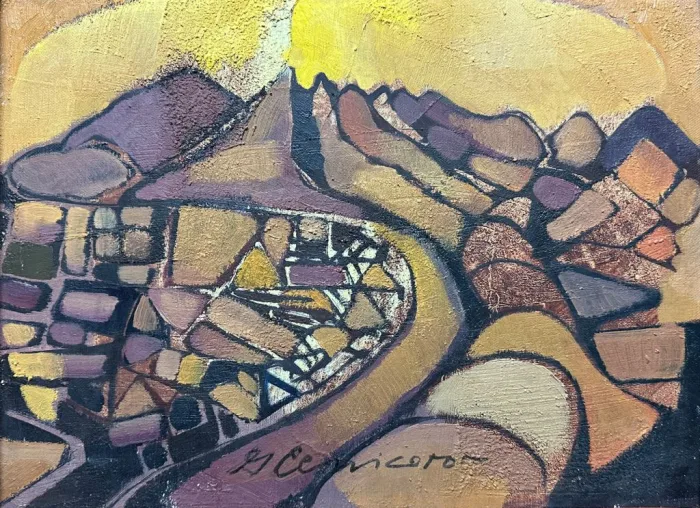 Lote 022 - Guillermo Ceniceros - Símbolos - Óleo sobre tela - Imagen 3