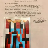 Lote 003 - Carlos Mérida - Sin título - Acrílico sobre papel - Imagen 3