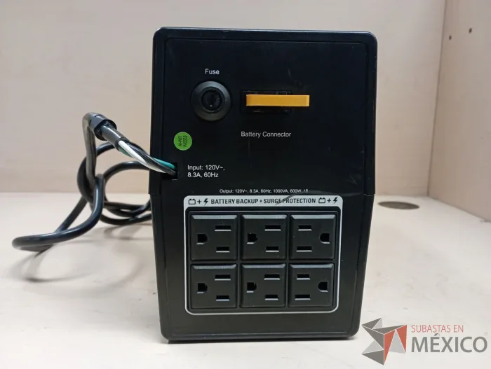 Lote 056 - UPS  APC, Modelo: Back-UPS 1000 - Imagen 4
