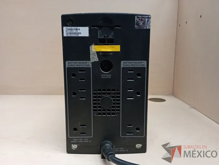 Lote 004 - UPS  APC, Modelo: BX1100CI-LM - Imagen 4