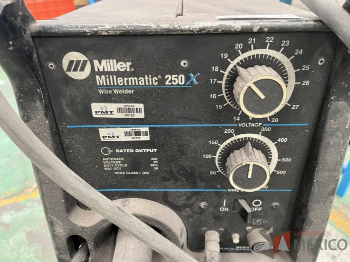 Lote 051 - Micro Alambre MILLER, Modelo: MILERMATIC 250X  - Imagen 21