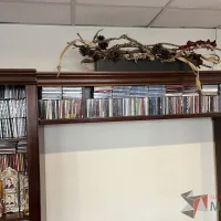 Lote 002 - Mueble para TV en 4 piezas con 8 puertas, 2 entrepaños y repisa superior - Imagen 8