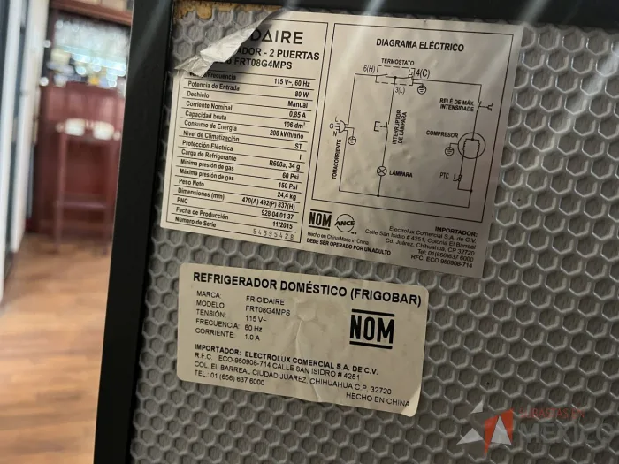 Lote 003 - Frigobar, FRIGIDAIRE - Imagen 9