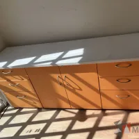Lote 007 - Gabinete con 2 puertas y 6 cajones - Imagen 3