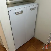 Lote 010 - Gabinete alto de 2 puertas y 2 entrepaños color blanco - Imagen 6