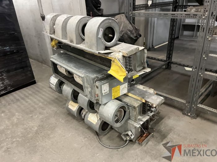 Lote 054 - 5 Unidades Fan Coil y 1 Condensadora