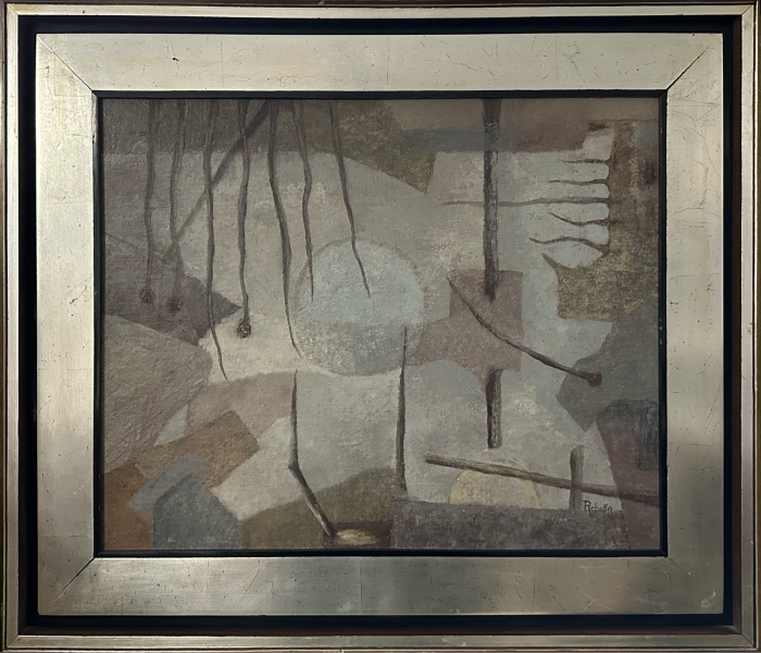 Lote 022 - Cuadro decorativo 50 x 40 cm