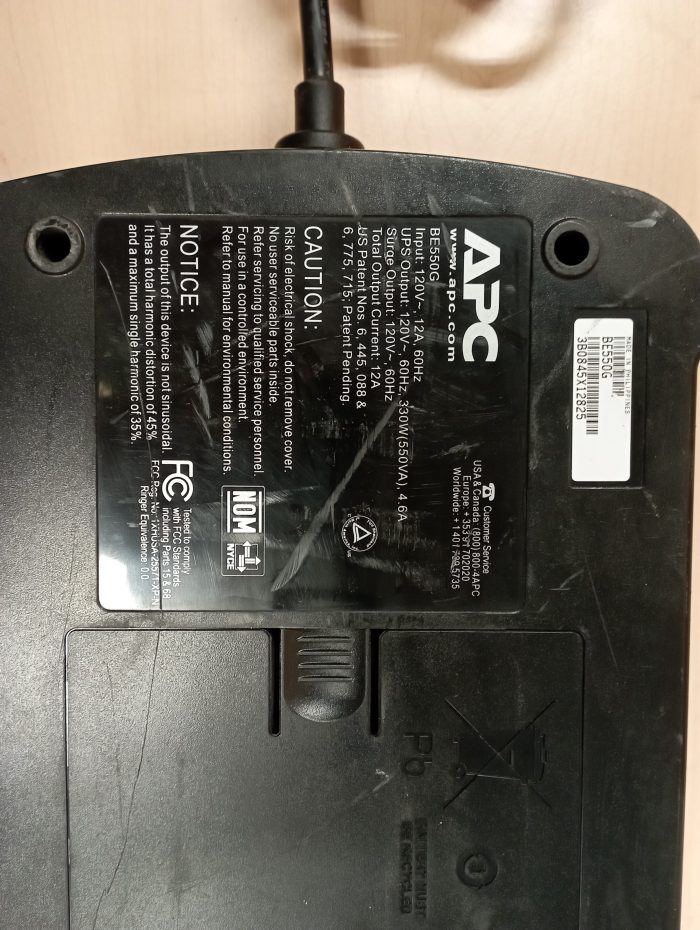 Lote 011 - BACK UPS ES 550 - Imagen 2