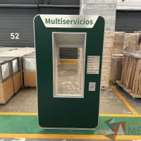 Lote 058 - 7 Frentes cajeros de autoservicios - s400