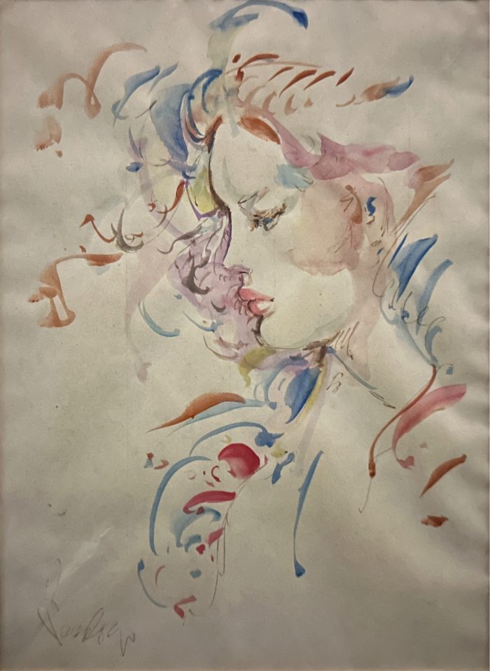 Lote 003 - Sylvia Pardo - Sin título - Acuarela sobre papel