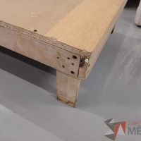 Lote 010 - 2 Bases de madera - Imagen 7