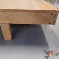 Lote 010 - 2 Bases de madera - Imagen 3