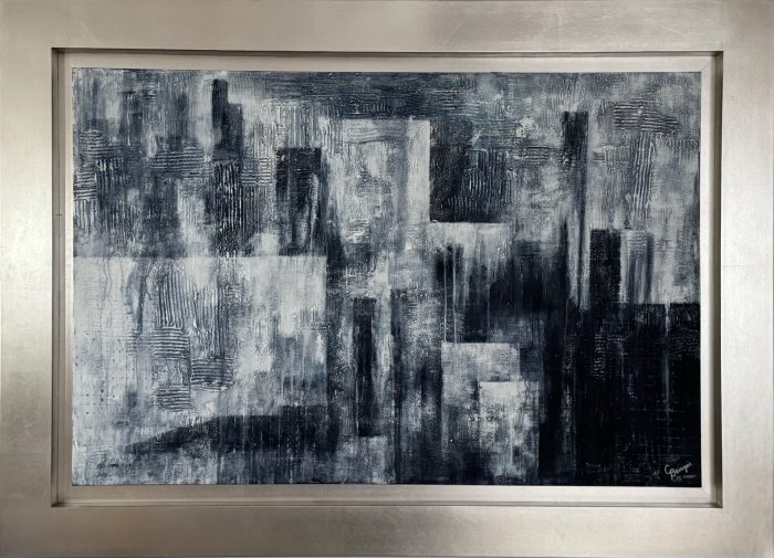 Lote 033 - Gabriela Barragán - Rascacielos, 2020 - Acrílico sobre tela - Imagen 3