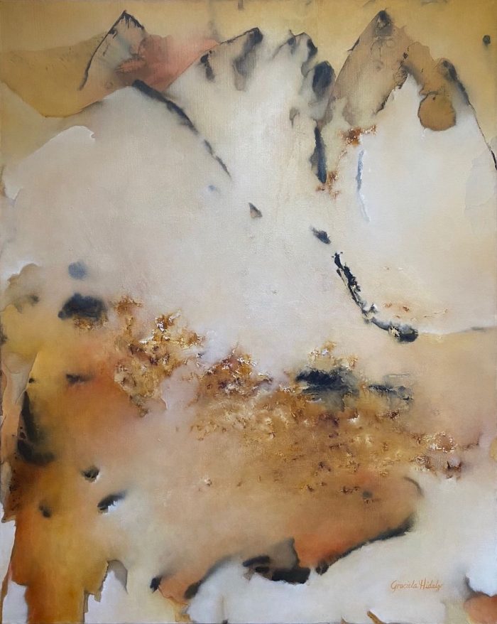 Lote 034 - Graciela Hidalgo - En la cima del interior - Óleo sobre tela