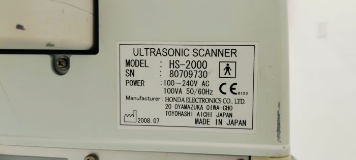 Lote 001 - Ultrasonido portátil HONDA, Modelo: HS2000. - Imagen 10