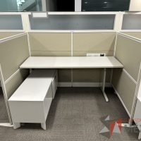Lote 009 - Estación de trabajo Teknion para 7 personas - Imagen 14