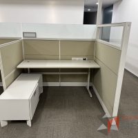 Lote 035 - Estación de trabajo Teknion para 6 personas - Imagen 3