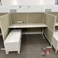 Lote 035 - Estación de trabajo Teknion para 6 personas - Imagen 4